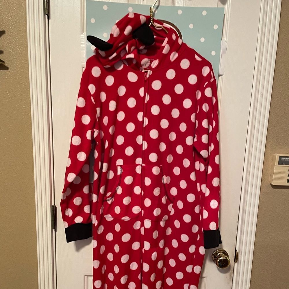 Disney Minnie Onesie Footed Pajamas